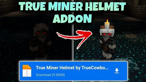 True Miner Helmet Add-on 1.20+