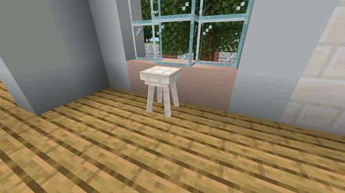 White Furniture Mod for Minecraft PE