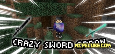 Sword Art Online Swords Mod Add On 1 13 1 12 Minecraft Bedrock Mod Addons