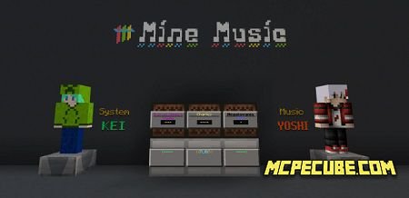 Minemusic Mcbe Rhysum Game Map Maps For Minecraft Bedrock