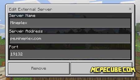 Mineplex server for Minecraft PE