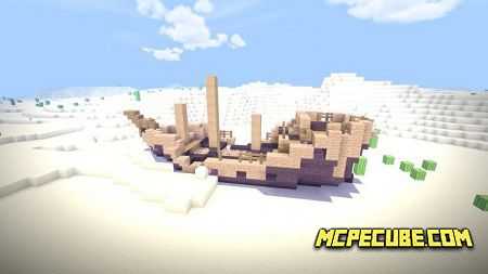 wrecked ship