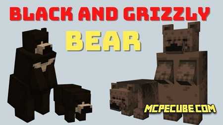 Black and Grizzly Bear Add-on 1.17+
