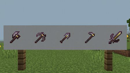 Netherit tools
