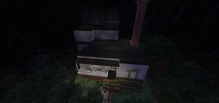 outside