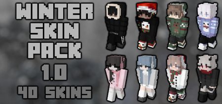 Winter Skin Pack | Skins for Minecraft PE - MCPEDL CLUB