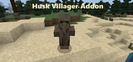 Husk Villager Add-on 1.17+