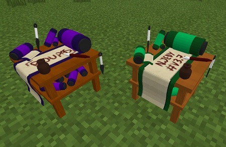 The clothes bench