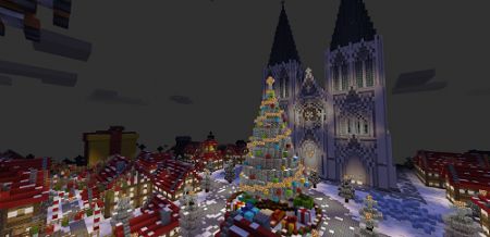 Christmas Village Map (Restored)