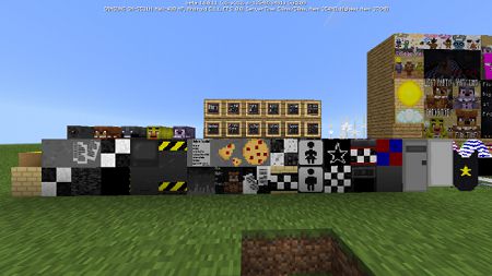 The Five Nights at Freddy's Texture Pack Minecraft Texture Pack