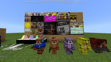 NOT FINISHED!) Five nights at candy's 1.19.1 texture pack remastered!  Minecraft Texture Pack