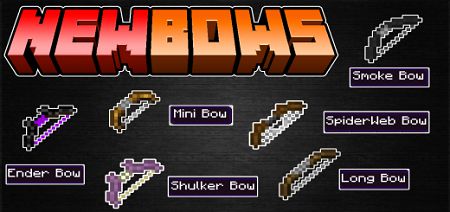 New Bows V2 Add-on 1.18+ | Minecraft PE Mods & Addons