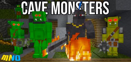 Cave Monsters Add-on 1.18+