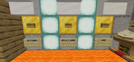 BUTTONS ON THE LOBBY