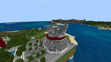 minecraft pe destroyed city map download