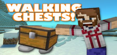 Walking Chests! Add-on 1.18+