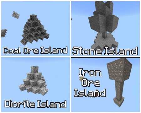 Sky Island All Blocks In Minecraft (3)