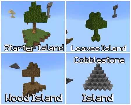 Sky Island All Blocks In Minecraft (1)