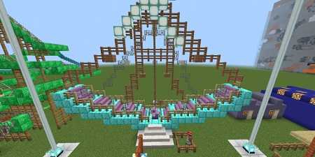 Mountain Park Roller Coaster Map (1)