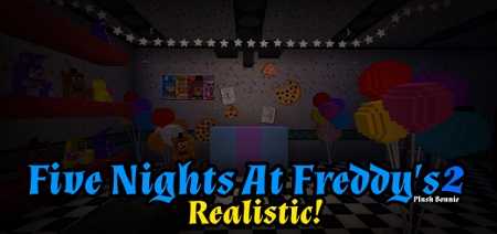 Five Nights At Freddy's 2 HD | RedBonnieXD Map