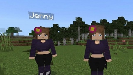 minecraft pe jenny mod