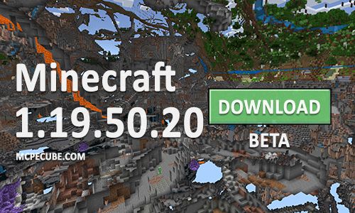 Minecraft PE 1.19.50.20 for Android