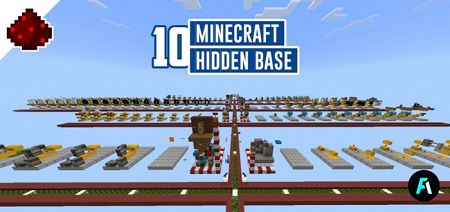 10 Minecraft Hidden Base Ideas Map