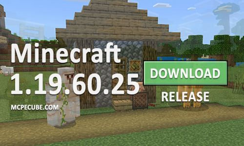 Minecraft PE 1.19.60.25 for Android