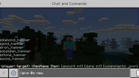 commands hammer mod