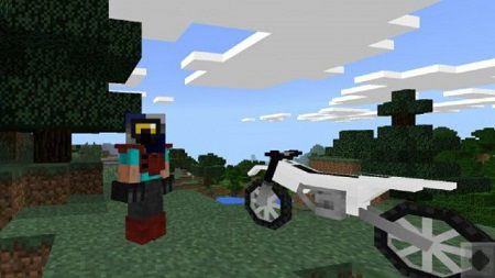 white bike