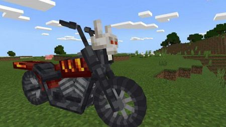 Motorcycle Mod for Minecraft PE