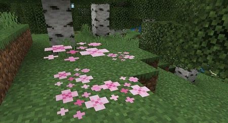 Download Cherry Biome Mod for Minecraft PE