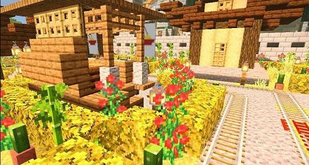 Japanese House Map for Minecraft PE