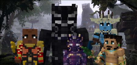 Black Panther Mod for Minecraft PE