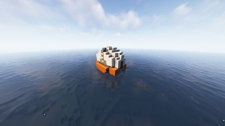 Subnautica 1:1 scale replica in vanilla Minecraft Map