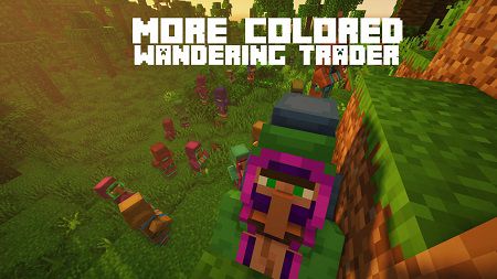 More Colored Wandering Trader Texture Pack