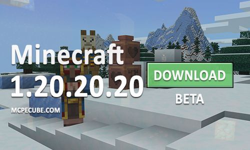 Minecraft PE 1.20.20.20 for Android