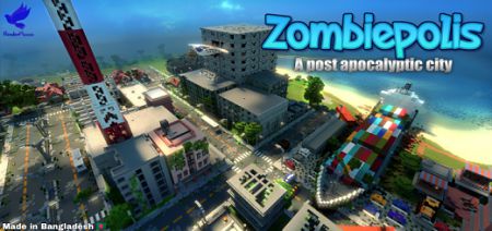 Zombiepolis - A Post Apocalyptic City Map