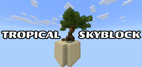 Tropical Skyblock Map