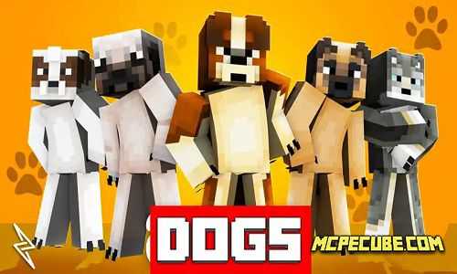 Dogs Plus Addon for Minecraft PE