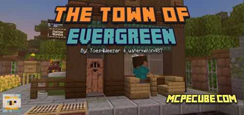 The Town Of Evergreen Map