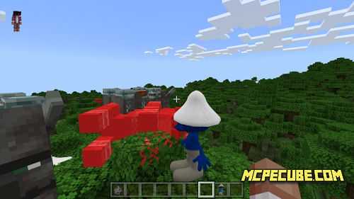 Smurf Cat Meme Addon Minecraft Mod