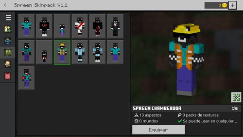 Spreen Skin Pack