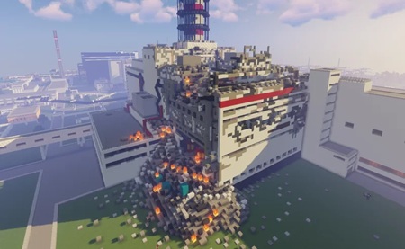 The Chernobyl Map for Minecraft PE